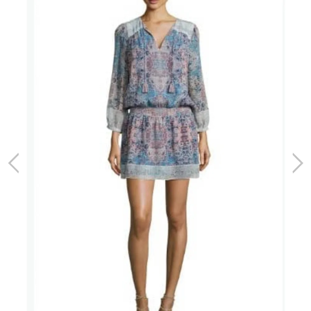 Joie Aidee Silk Mini Dress- S - Picture 14 of 14